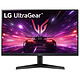 LG 23.8" LED - UltraGear 24GS60F-B. Full HD 1080p PC monitor - 1920 x 1080 pixels - 1 ms (grey to grey) - 16:9 format - IPS panel - 180 Hz - HDR10 - G-SYNC Compatible / FreeSync - HDMI/DisplayPort - Black .