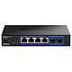 TRENDnet TEG-S562 Conmutador 4 puertos 2,5 GbE + 2 SFP+ 10 Gbps