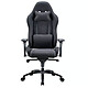 REKT GG1 Elastron (Black) . Gamer armchair - 4D armrests - Elastron Space Black fabric - Reclining backrest - Up to 150 kg .