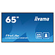 iiyama 64.5" LED - ProLite LH6565UHSB-B1 3840 x 2160 pixels 16:9 - IPS - Dalle brillante, Haze 1% - 800 cd/m² - 1200:1 - 8 ms - HDMI/DisplayPort - Ethernet - Wi-Fi - Haut-parleurs intégrés 2 x 10 W - Noir