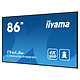 Review iiyama 86" LED - ProLite LH8665UHSB-B1.