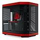 Hyte Y70 (Red/Black). Panoramic mid-tower case with tempered glass walls.