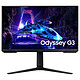 Samsung 24" LED - Odyssey G3 S24DG300EU Full HD 1080p PC screen - 1920 x 1080 pixels - 1 ms (MPRT) - 16/9 - VA panel - 180 Hz - HDR10 - FreeSync - HDMI/DisplayPort - Pivot - Black