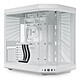 Hyte Y70 (White). - Panoramic mid-tower case with tempered glass walls.