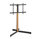 Vogel's TVS 3695 TV Stand (Wood and Black). TV stand for 40 to 77" TVs - Height adjustable - Maximum load 50 kg.
