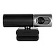 Streamplify Cam Pro 4K. Webcam 4K/30 fps - campo visivo 105° - funzione autofocus - doppio microfono stereo omnidirezionale - supporto magnetico - copertura della videocamera.