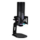 Streamplify Mic Pro USB microphone - stereo, omnidirectional, cardioid, bidirectional - mute function - RGB backlight - anti-vibration mount and universal adaptor