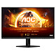 AOC 23.8" LED - 24G4XE Ecran PC Full HD 1080p - 1920 x 1080 pixels - 1 ms (gris à gris) - 16/9 - Dalle IPS - 180 Hz - HDR10 - Adaptive Sync / G-SYNC Compatible - DisplayPort/HDMI - Noir