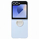 Opiniones sobre Funda de silicona Samsung Anillo transparente Galaxy Z Flip 6 .