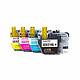 Pack of 4 LC421XL BK/C/M/Y Black/Cyan/Magenta/Yellow Cartridges. Pack of 4 ink cartridges (Black, Cyan, Magenta, Yellow) compatible with Brother LC-421XL.