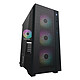 DeepCool Matrexx 55 Mesh ADD-RGB 4F - Black . Medium tower case with mesh front panel, tempered glass side panel and ARGB backlighting.