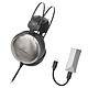 Audio-Technica ATH-A2000Z + Astell&Kern HC4 Casque circum-auriculaire fermé Hi-Res Audio avec connecteurs Jack 3.5/6.35 mm + Amplificateur DAC 32 bits / 384 kHz