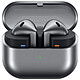 Samsung Galaxy Buds 3 Silver . Wireless in-ear headphones - IP57 - Bluetooth 5.4 - active noise reduction - 3 microphones - 30-hour battery life - charge/carry case.