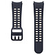 Samsung Bracelet Sport Extrême Graphite Taupe  Bracelet en silicone pour Samsung Galaxy Watch 4 / 4 Classic / 5 / 5 Pro / 6 / 6 Classic / 7