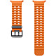 Muñequera Samsung Extreme Sport Naranja Galaxy Watch Ultra. Muñequera de silicona para Samsung Galaxy Watch Ultra.