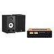 NAD C 3050 (Standard Edition) + Triangle Borea BR03 Noir Amplificateur hybride stéréo 2 x 80 Watts - Wi-Fi/Bluetooth/AirPlay 2 - Gigabit Ethernet - Multiroom BluOS - HDMI eARC + Enceinte bibliothèque 2 x 100 Watts (par paire)