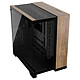 Corsair 6500X (Black/Walnut). Case a torre medio con pannello e frontale in vetro temperato - Compatibile con ASUS BTF e MSI Project Zero.