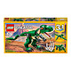 LEGO Creator 31058 Dinosauri feroci Giocattolo da costruzione - T. Rex 3-in-1 con articolazioni mobili, enormi artigli e una bocca che si apre con denti affilati. Si trasforma in Triceratopo o Pterodattilo