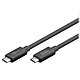 Goobay USB 4 2.0 Type C cable (M/M) - Power Delivery - 1.2 m . USB-C 4 2.0 charge and sync cable - Male / Male - Power Delivery function 240W - 1.20 metre.