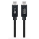 Opiniones sobre Cable USB 4 2.0 Tipo C Goobay (M/M) - Power Delivery - 1,2 m .