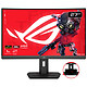 ASUS 27" LED - ROG Strix XG27WCMS. PC monitor 2.5K - 1 ms (grey to grey) - 16/9 - Fast VA curved panel - 280 Hz - HDR 400 - FreeSync Premium - DisplayPort/HDMI/USB-C - Adjustable height - Black .