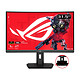 ASUS 31.5" LED - ROG Strix XG32WCS. PC monitor 2.5K - 1 ms (grey to grey) - 16/9 - Fast VA curved panel - 180 Hz - HDR 400 - FreeSync - DisplayPort/HDMI/USB-C - Adjustable height - Black .