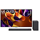 LG OLED65G4 + SC9S Téléviseur OLED evo 4K UHD 65" (164 cm) - 120 Hz - Dolby Vision - Wi-Fi/Bluetooth/AirPlay 2 - G-Sync/FreeSync Premium - 4x HDMI 2.1 - Google Assistant/Alexa - Son 4.2 60W Dolby Atmos (sans pieds) + Barre de son 3.1.3