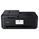 Canon PIXMA TS9550a Nero. Stampante multifunzione a colori a getto d'inchiostro 3-in-1 con touchscreen (USB / Cloud / Wi-Fi / Bluetooth / AirPrint / Google Cloud Print / SD Card).