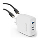 INOVU USB-C 100 W Power Delivery GaN wall charger + TEXTORM USB-C 3.1 Gen 2 (10 Gbps) cable - Male/Male - 1 M. USB-C Power Delivery 100 W GaN mains charger + USB-C 3.1 Gen 2 (10 Gbps) cable.