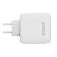 cheap INOVU USB-C 100 W Power Delivery GaN wall charger + TEXTORM USB-C 3.1 Gen 2 (10 Gbps) cable - Male/Male - 1 M.