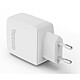 cheap INOVU 65 W USB-C Power Delivery GaN wall charger + TEXTORM USB-C 3.1 Gen 2 (10 Gbps) cable - Male/Male - 1 M.