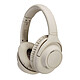 Audio-Technica ATH-S300BTBK Beige. Auriculares inalámbricos de oreja cerrada - Reducción de ruido digital híbrida - Bluetooth 5.1 - Controles/Micrófono - Batería de 60 h de duración - USB-C.