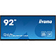 iiyama 92" LED - ProLite TE9218UWI-B1AG. Pantalla multitáctil 5K UHD - 21:9 - VA-AG - 500 cd/m² - 4000:1 - 6,5 ms - 24/7 - HDMI/VGA/USB-C - Wi-Fi/Bluetooth - HP 2 x 16 W - Negro .