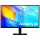 Samsung 27" LED - ViewFinity S8 S27D800EAU. 4K PC monitor - 3840 x 2160 pixels - 5 ms (grey to grey) - 16:9 format - IPS panel - HDR10 - HDMI/DisplayPort - USB Hub - Pivot - Black .