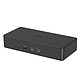 i-tec USB 3.0/USB-C/Thunderbolt 3 Professional Dual 4K Display Docking Station Gen 2 + Power Delivery 100W. Docking station Thunderbolt 3 con 2 x USB-C 3.1 / 2 x USB 3.1 / 3 x USB 3.0 / 2 x HDMI / 2x DisplayPort / 1 x Gigabit Ethernet RJ-45 / 1 x audio combo da 3,5 mm.