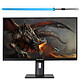 PGK PGKFox Spirit 28" LED - 280 The Force Bundle PGKSchermo PC 4K - 3840 x 2160 pixel - 0,5 ms (MPRT) - 16/9 - Fast IPS - HDR - FreeSync - 144 Hz + sciabola LED RGB connessa - lama da 36 pollici