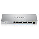 ZyXEL XMG-108HP. Conmutador PoE++ de 8 puertos de 2,5 GbE + 1 ranura SFP+ de 10 Gbps.