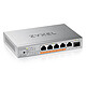 ZyXEL XMG-105HP. 5-port 2.5 GbE switch including 4 PoE++ + 1 SFP+ 10 Gbps slot.