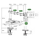 Acheter Advance XtendMounts Single - Support 1 écran