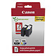 Canon PG-585/CL-586 BK/C/M/Y Photo Value Pack Multipack 2 cartouches (Noir/Cyan, Magenta, Jaune) (180 pages à 5%)