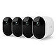 Arlo Pro 5 Spotlight - Pack 4 Caméras - Blanc (VMC4460P) - Pack de 4 caméras 2K HDR pour système de sécurité Arlo Pro 5 - Blanc