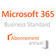 Microsoft 365 Business Standard Abonnement annuel Licence 1 utilisateur pour 5 PC & Mac + 5 tablettes & smartphones - Abonnement annuel