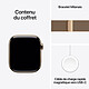 Apple Watch Series 10 GPS + Cellular 42 mm Titane Or Bracelet Milanais pas cher