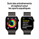 Buy Apple Watch Series 10 GPS + Cellular 42 mm Titanium Slate Milanese Band .