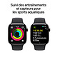 Acquista Apple Watch Series 10 GPS + Cellular 42 mm Titanium Slate Sport Band Black S/M.