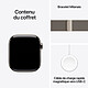 Apple Watch Series 10 GPS + Cellular 42 mm Titane Naturel Bracelet Milanais pas cher