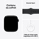 Apple Watch Series 10 GPS + Cellular 46 mm Aluminium Noir de Jais Bracelet Sport Noir M/L pas cher