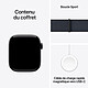 cheap Apple Watch Series 10 GPS 46 mm Jet Black Aluminium Sport Wristband Textile Purple Ink .