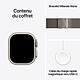 Apple Watch Ultra 2 GPS + Cellular  49 mm Titane Naturel Bracelet Milanais Naturel L pas cher