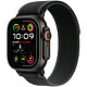 Apple Watch Ultra 2 GPS + Cellular  49 mm Titane Noir Bracelet Trail Noir M/L Montre connectée 4G LTE - Titane - Étanche IP6X - GPS - Cardiofréquencemètre/ECG/SpO2/Température - Écran OLED Retina Always On - Wi-Fi 4 / Bluetooth 5.3 - watchOS 11 - Bracelet trail M/L